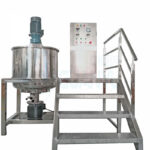 Best Small scale tank agitator for cosmetic lotion stirring shampoo heated vessel mixer Company - GUANYU factory