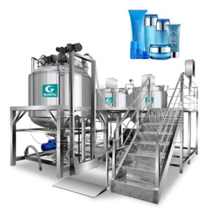 Cosmetic Lotion Cream Making Machine Vacuum Homogenizing Emulsifying Machine Cosmetic making machine