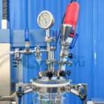 Laboratory equipment high shear mixer reactor Planetary mixing glass kettle lab homogenizer Manufacturer | GUANYU manufacturer