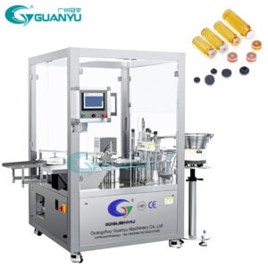 Meilleure petite bouteille 5 ml 10 ml machine de scellage de remplissage de liquide société de bouteille en verre automatique - GUANYU