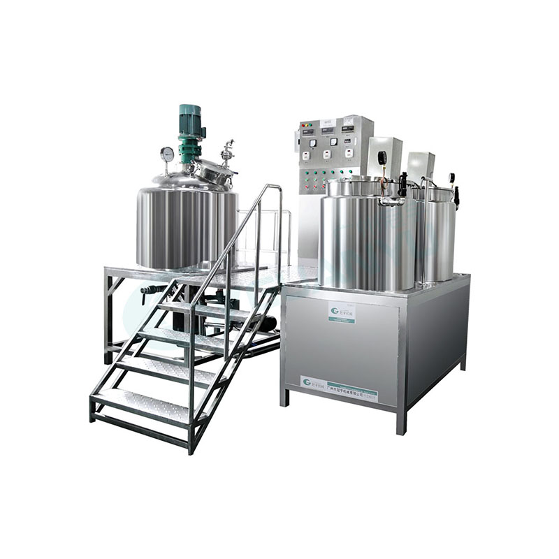 Quality Emulsifying mixer tank  homogenizer mixing Vacuum Emulsifying Mixer Manufacturer | GUANYU