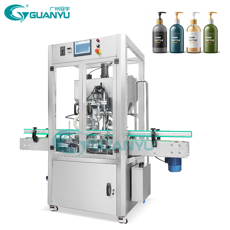 Automatic Double Heads  Liquid Filling Machine Paste Tomato Sauce Juice Filling Sealing Machine Manufacturer | GUANYU