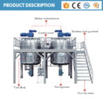 Best Stirring Blending Tank Agitator Stirring Jacketed Vessel detergent mixer Company - GUANYU price