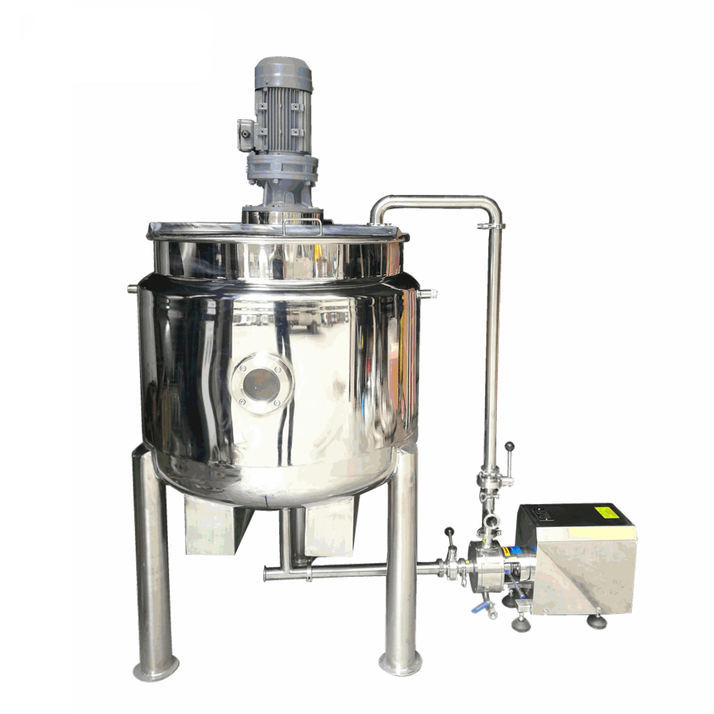Quality Jacketed liquid mixing tank with magnetic mixer pharmaceutical mixer blender Manufacturer | GUANYU  in  Guangzhou