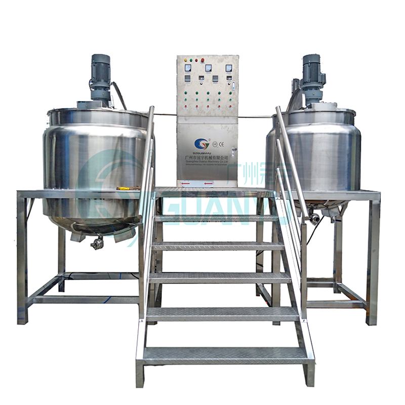 Quality Chemical Shampoo Processing Mixing Machine Homogenizer Detergent Making Machine Mixer Manufacturer | GUANYU price