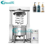 Vacuum Cream Mixing Machine Petroleum Jelly Making Machine Homogenizer Cosmetic Cream Mixing Machine GUANYU