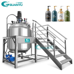 Pomada cosmética de qualidade que faz a máquina misturador de homogeneização a vácuo Fabricante | GUANYU