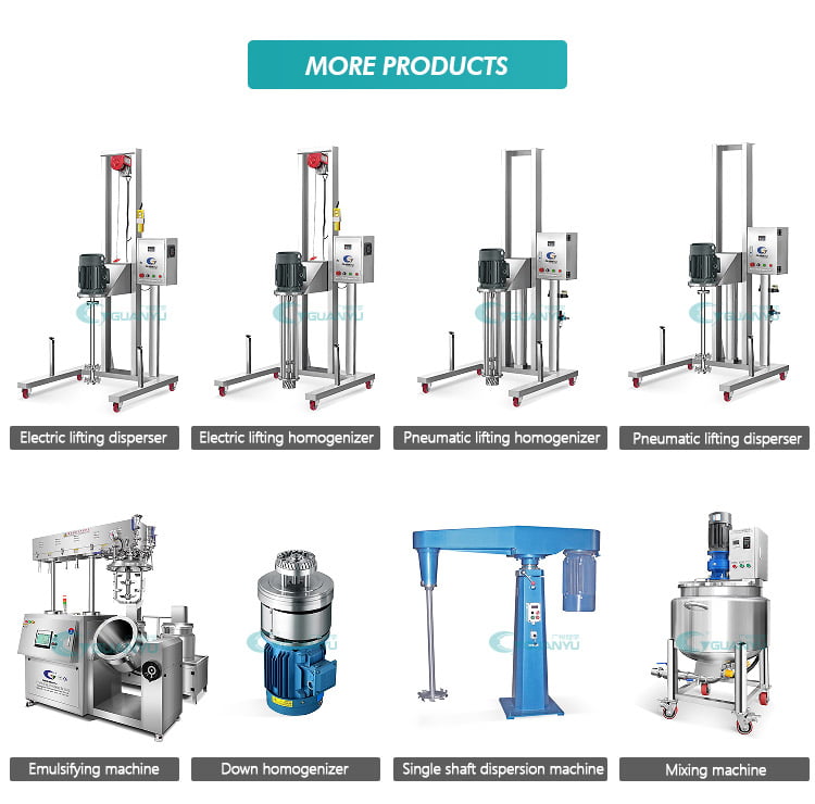 vacuum mixing machine