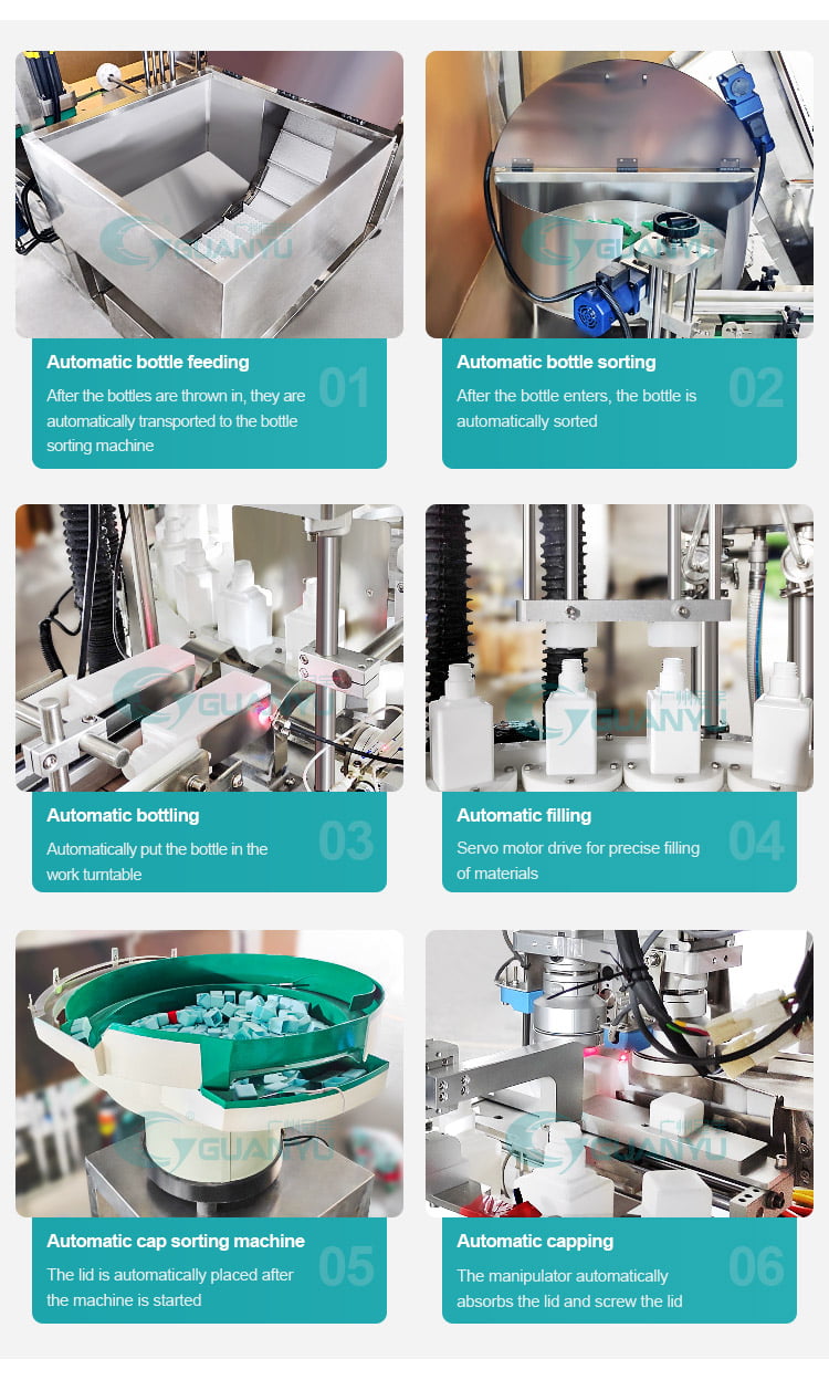 automatic filling machine cream paste