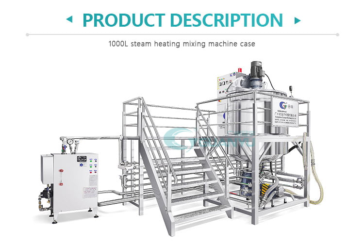 body lotion cream making machine