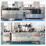 Factory Manufacture Automatic 4/6 Nozzles Facial Mask Filling and Sealing Machine Packaging Machine manufacturer
