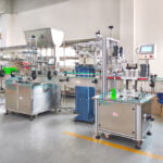 Full Automatic Plastic Round Bottle Liquid Soap Juice Shampoo Detergent Filling Capping And Labeling Machine manufacturer