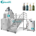 Vacuum Emulsifying Mixer Making Machine Emulsifier Homogenizer Mixer For Cosmetic Manufacturer | GUANYU