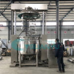 Vacuum Cream Mixing Machine Petroleum Jelly Making Machine Homogenizer Cosmetic Cream Mixing Machine GUANYU manufacturer