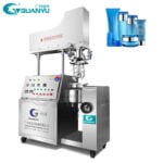 Best Cream making machine cosmetic shampoo vacuum emulsifying vacuum homogenizer mixer Company - GUANYU