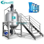 Quality Mixer Vacuum Emulsifying Homogenizer Mixer tank cream vacuum emulsifier mixing machine Manufacturer | GUANYU