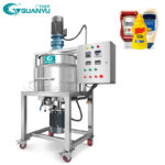 Chemical Machinery Liquid Soap Dishwashing Liquid Mixer Detergent Shampoo Mixing Tank Making Machine