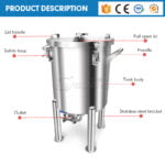 Quality Storage Tank Stainless Steel Seal Water Tank Cosmetic Milk Cooling Tanks Manufacturer | GUANYU