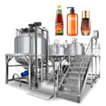 Quality Vacuum homogenizer emulsifier mixerVacuum Emulsifying Machine Manufacturer | GUANYU