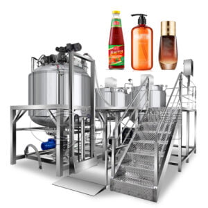 Quality Vacuum homogenizer emulsifier mixerVacuum Emulsifying Machine Manufacturer | GUANYU