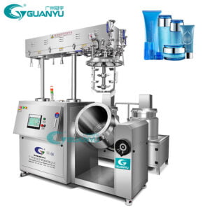 Automatic Vacuum Homogenizing Emulsifier Hair Dye Cream Emulsifier Making Machine chemical Machinery Equipment