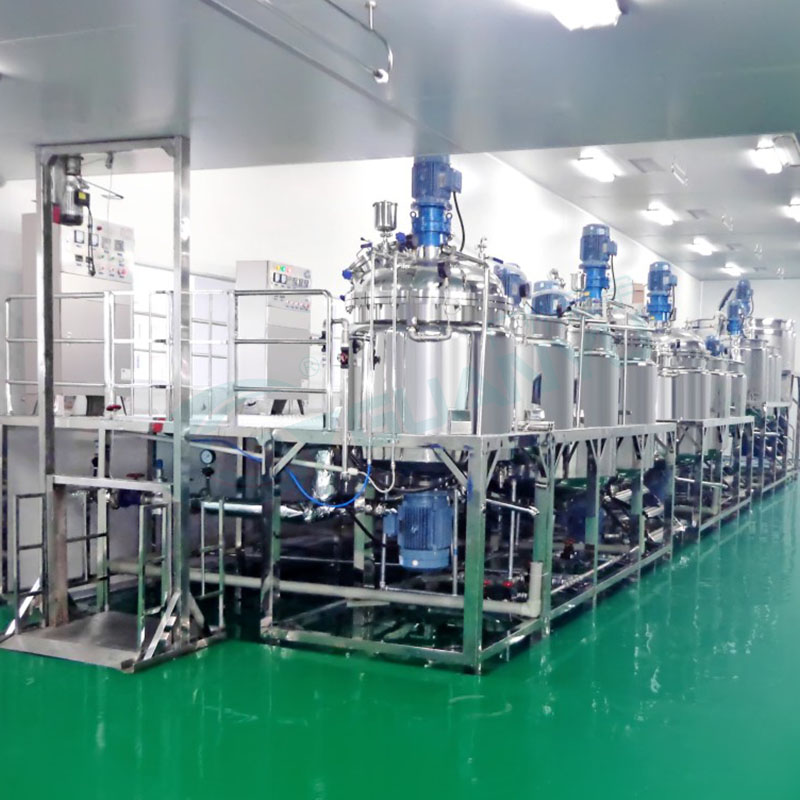 Best Paint mixing tank homogenizing emulsifying equipment Liquid detergent mixer Company - GUANYU company