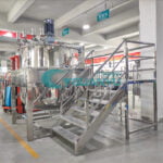 Best Mixing Tank Detergent Making Machine Heating Tank Liquid Soap Mixer Homogenizer Company - GUANYU factory