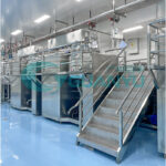 Quality Vacuum emulsifying mixer machine oil beauty cream homogenizer Manufacturer | GUANYU factory