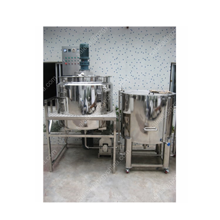 Quality blender cosmetic shampoo liquid hand soap making machine Manufacturer | GUANYU price