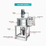 Best Mixing Tank Soap Making Machine Liquid Mixer Shampoo Liquid detergent mixer Company - GUANYU price