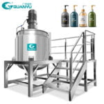 Best Liquid Soap Mixing Tank Body Wash Shampoo Ingredient Production Line Company - GUANYU