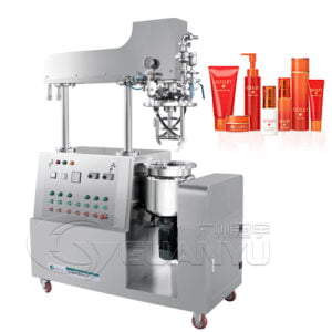 Quality Vacuum Homogenizer Mixer Skincare Cream Making Machine Vacuum Emulsifying Machine Manufacturer | غوانيو
