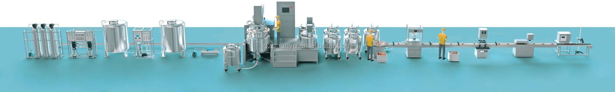 CE approved cosmetic lab vacuum bottom high shear homogenizer mixer with electric heating tank