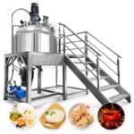 Quality Paste high shear homogenizer vacuum emulsifying mixer machine Sauce making machine Manufacturer | GUANYU