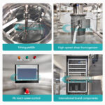 Best homogenizing tank vacuum cosmetic making mixer machine Company - GUANYU factory
