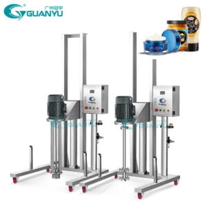 Best Pneumatic Lifting Speed Dispersing High Shear Homogenizer Mixer Types Shampoo Homogenizer Company - GUANYU