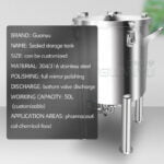 Best Storage Tank 1000L 500L Stainless Steel Alcohol Storage Tank Perfume Holding Tank Storage Tank Company - GUANYU manufacturer