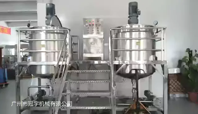 Quality Automatic Plant Homogenizer Machine Liquid detergent mixer Manufacturer | GUANYU