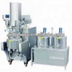 Quality Fully automatic vacuum homogenizer emulsifier cake gel emulsifier equipment Manufacturer | GUANYU