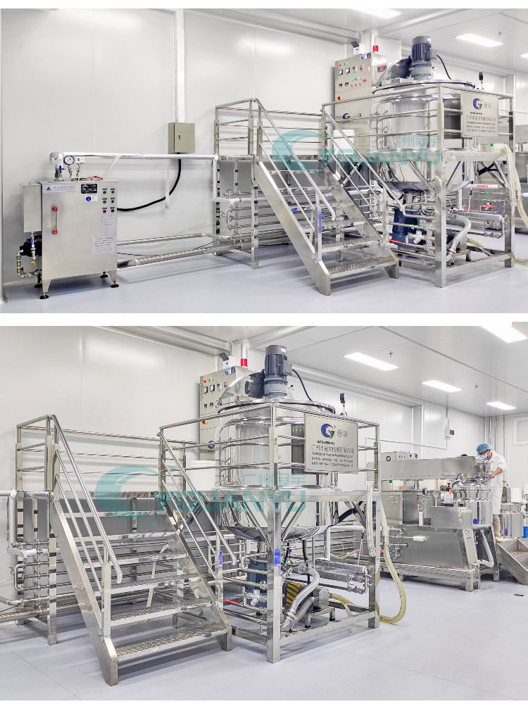 body lotion cream making machine