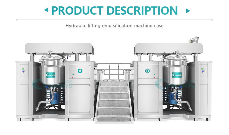 cosmetics making machine