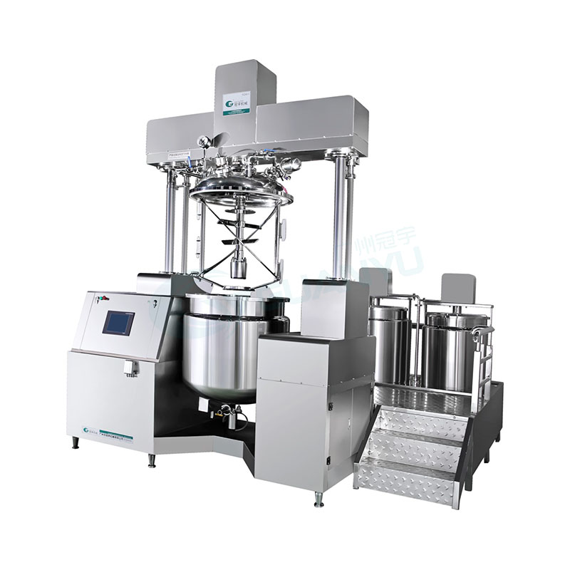 Quality Vacuum emulsifying mixer machine cream cream emulsifier machine Manufacturer | GUANYU factory
