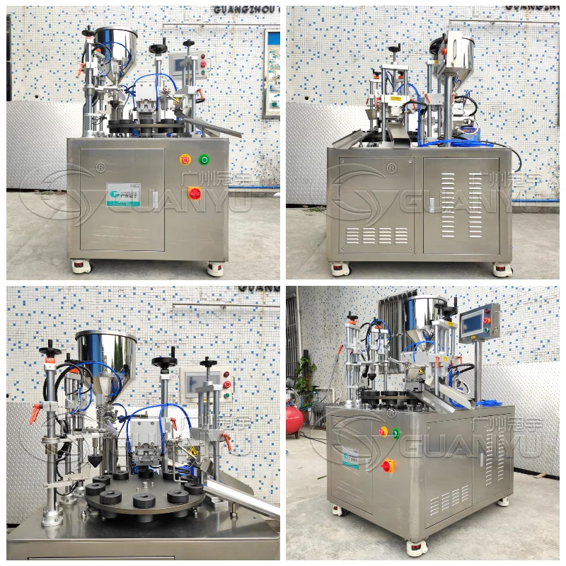 QualityCosmetic Tube Filling Sealing Machine Tube Filling and Sealing Machine Manufacturer | GUANYU