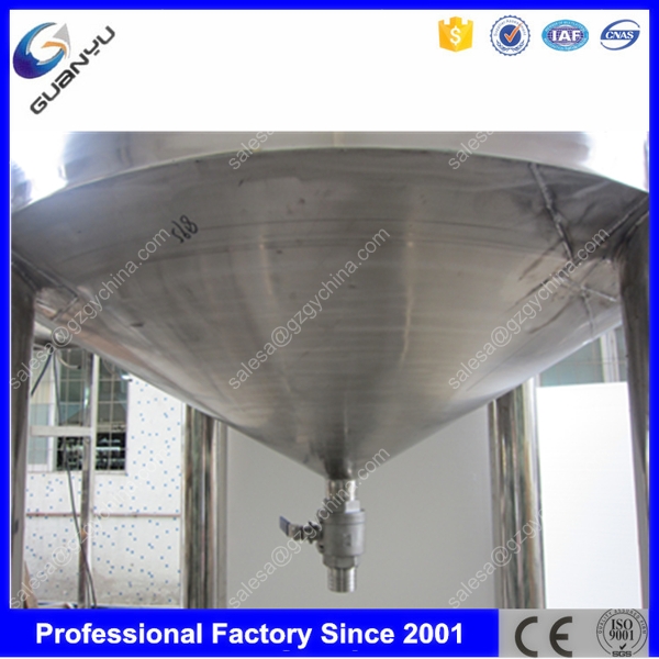Best Jacket kettle with agitator equipment used for ointments Liquid detergent mixer Company - GUANYU company