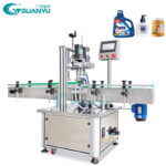 Quality Automatic liquid bottle capping machine detergent hand sanitizing gel soap production line Manufacturer | GUANYU