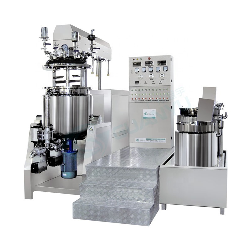 Quality Vacuum Emulsifying Mixer Wax Cosmetics Making Machine Manufacturer | GUANYU manufacturer