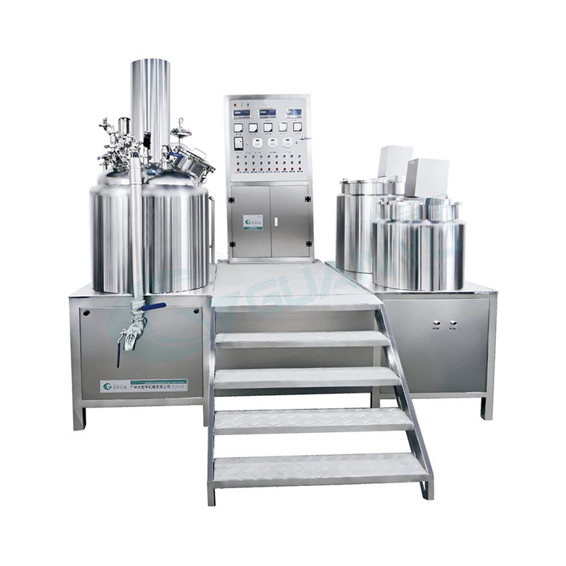 Quality Vacuum emulsifying mixer machine cream cream emulsifier machine Manufacturer | GUANYU company