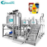 Quality Vacuum Cosmetic CreamHomogenizer Emulsifying Mixing Machine Manufacturer | GUANYU