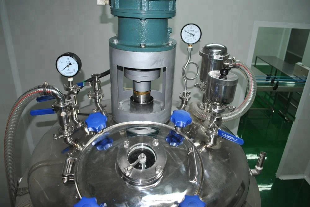 Best Mixing machine and honey syrup mixing machine Vacuum Emulsifying Mixer Company - GUANYU company