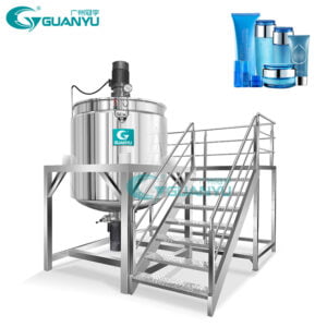 Industrial Cosmetic Liquid Soap Making Machine Detergent Mixing Reactor mixing tank with agitator mixer
